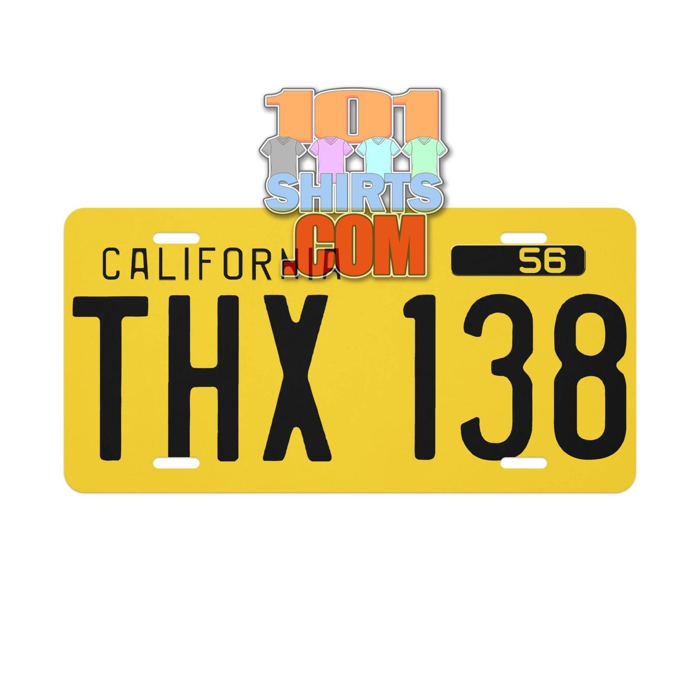 American Graffiti Movie THX 138 license plate - 101SHIRTS