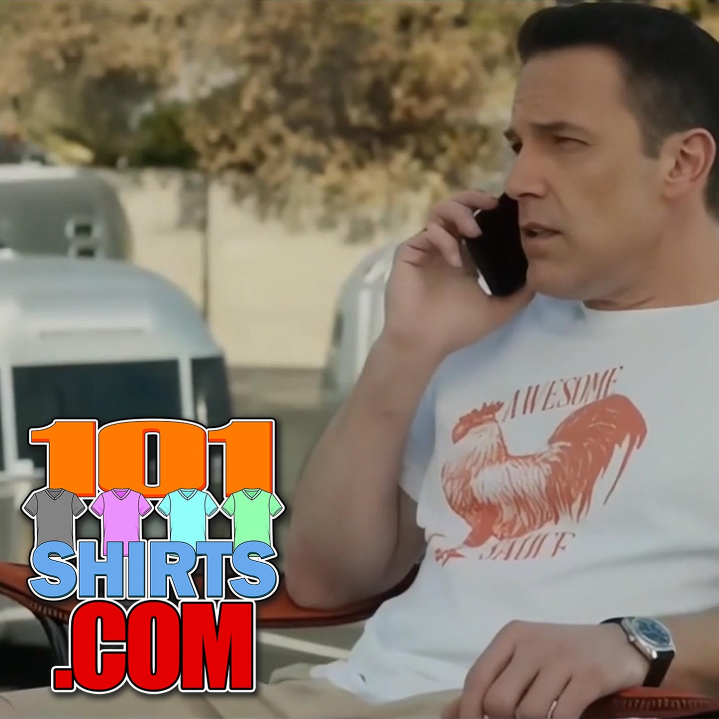 The Accountant 2 Movie Ben Affleck Christian Wolff Awesome Sauce Rooster Chicken T-Shirt