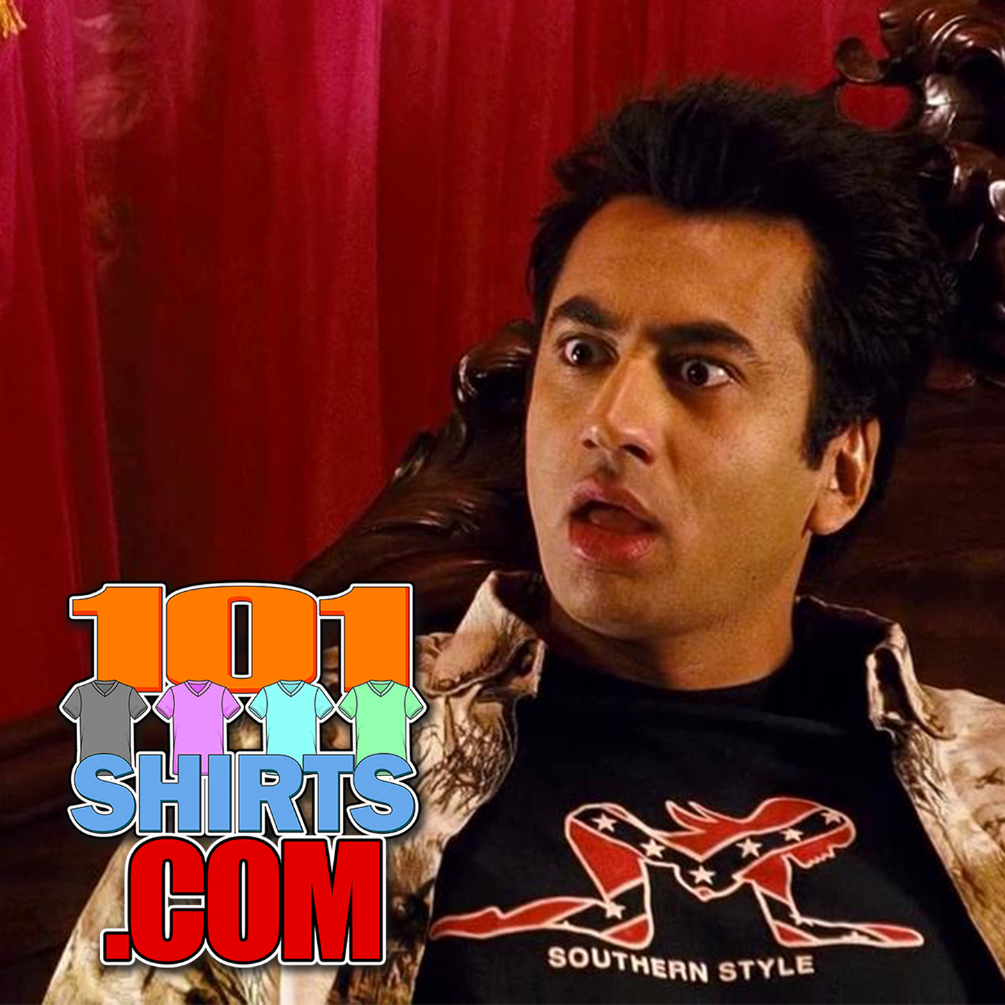 Harold & Kumar Escape from Guantanamo Bay Movie Southern Style Sexy Woman Doggy Style T-Shirt