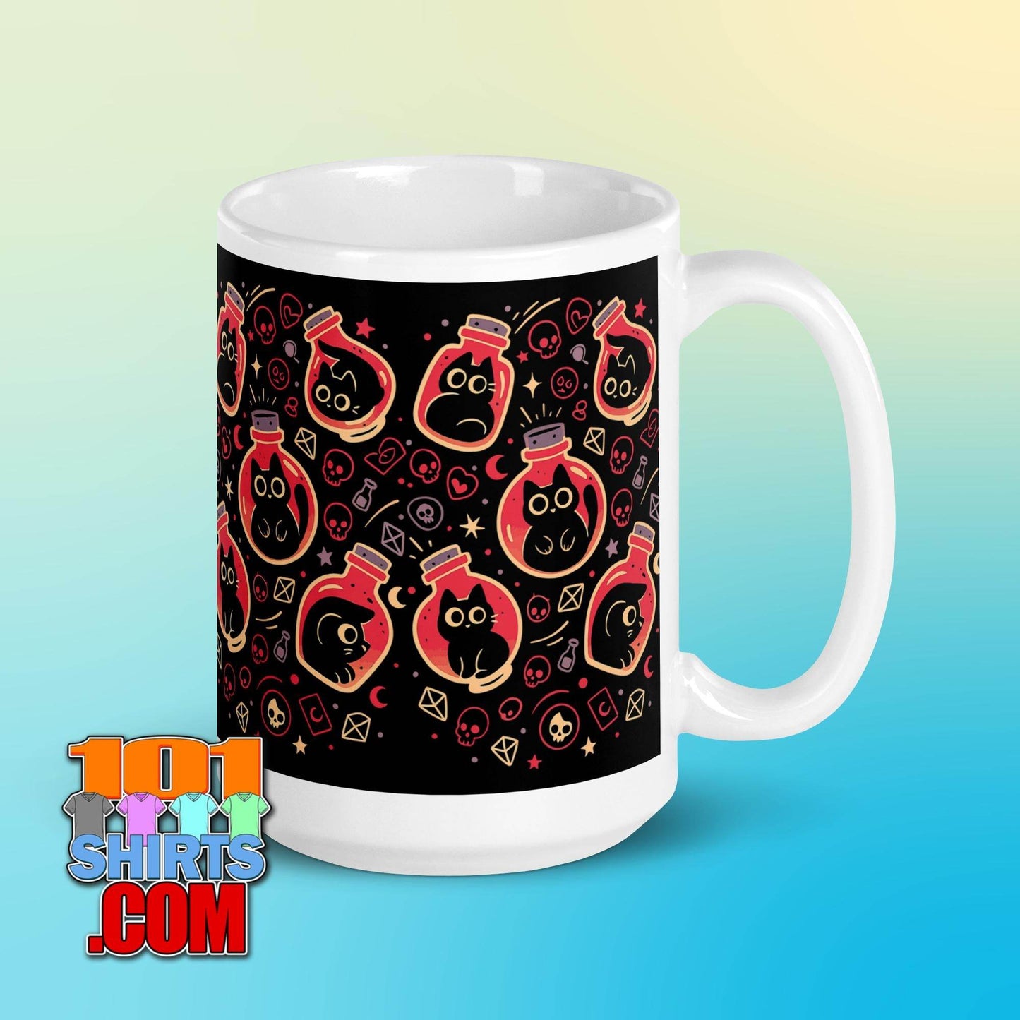 White glossy mug - 101SHIRTS