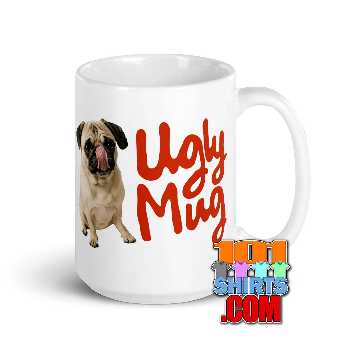 Ugly Mug with Funny Pug Dog Mobland Guy Richie TV Series - 101SHIRTS