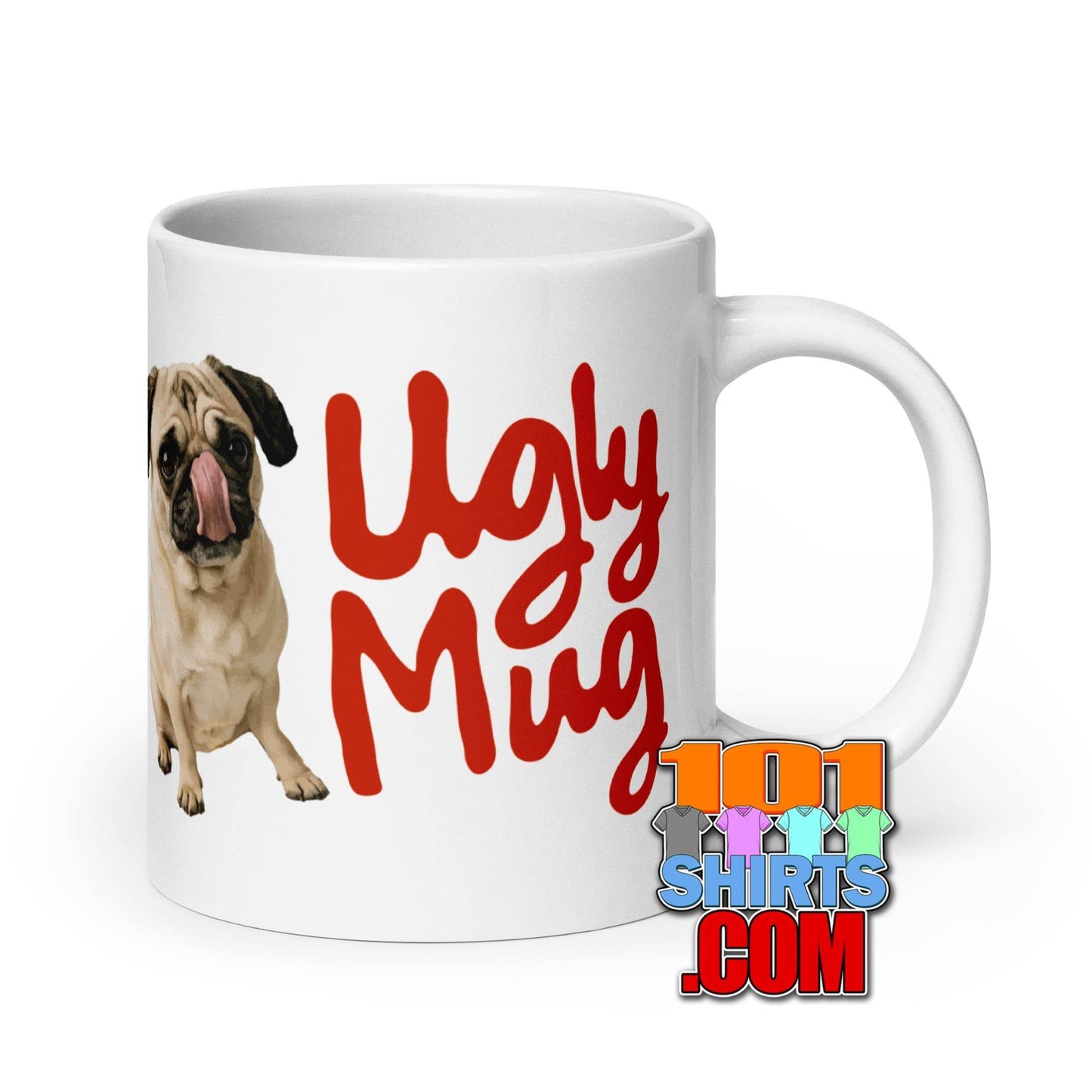 Ugly Mug with Funny Pug Dog Mobland Guy Richie TV Series - 101SHIRTS