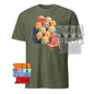 101SHIRTS kawaii character t-shirt with cute pastel cartoon creatures sitting on a couch and watching TV