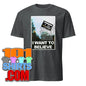 I want to believe Vintage Music Tape Cassette X-Files Poster Funny T-Shirt - 101SHIRTS