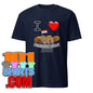 101SHIRTS I Love Bitterballen T-Shirt Dutch Snack Tee - 101SHIRTS