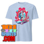 Artistic Basketball Player Graphic T-Shirt - 101SHIRTS