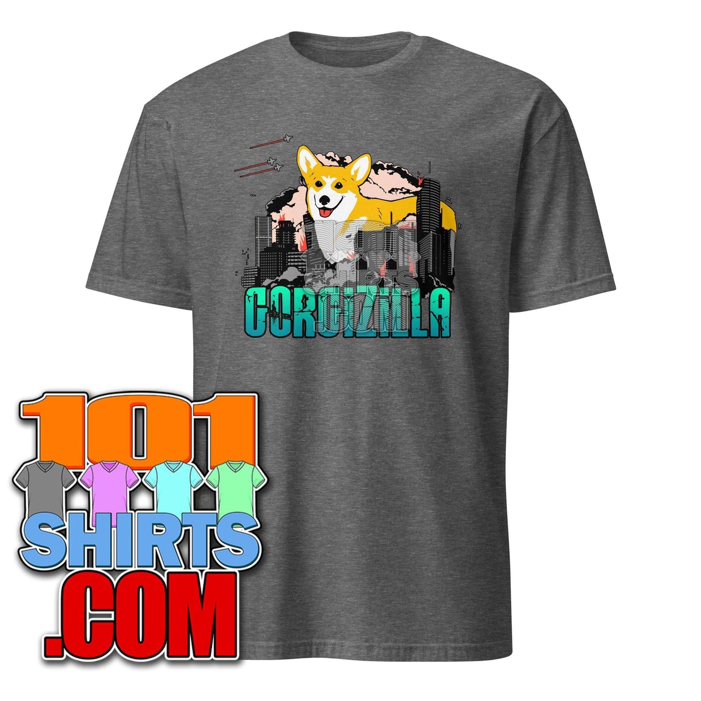 Corgizilla Corgi Ddog Funny Godzilla Dog Shirt T-Shirt - 101SHIRTS