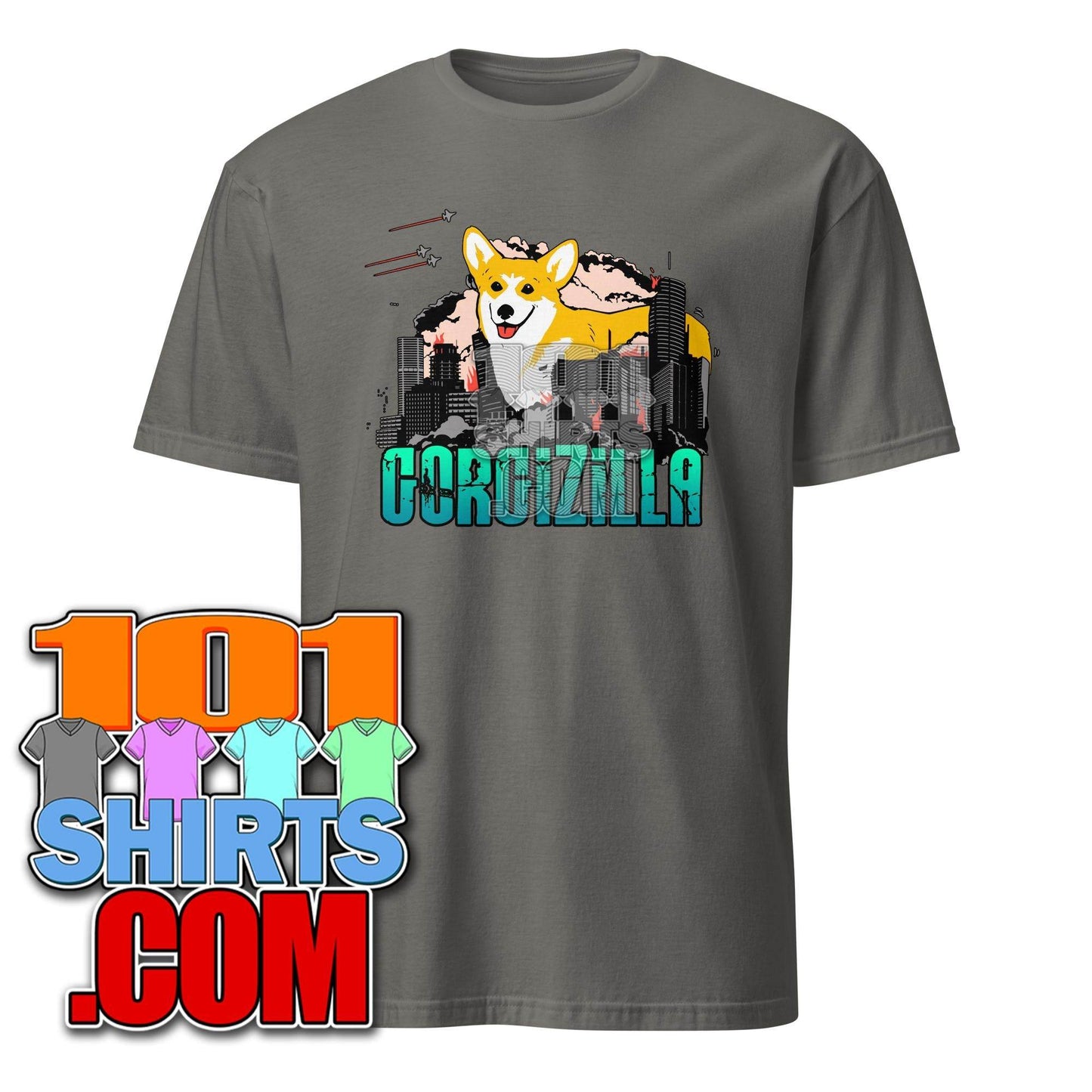 Corgizilla Corgi Ddog Funny Godzilla Dog Shirt T-Shirt - 101SHIRTS