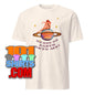 101SHIRTS white t-shirt with planet graphic and text no one on earth gets me funny shirts for unique souls