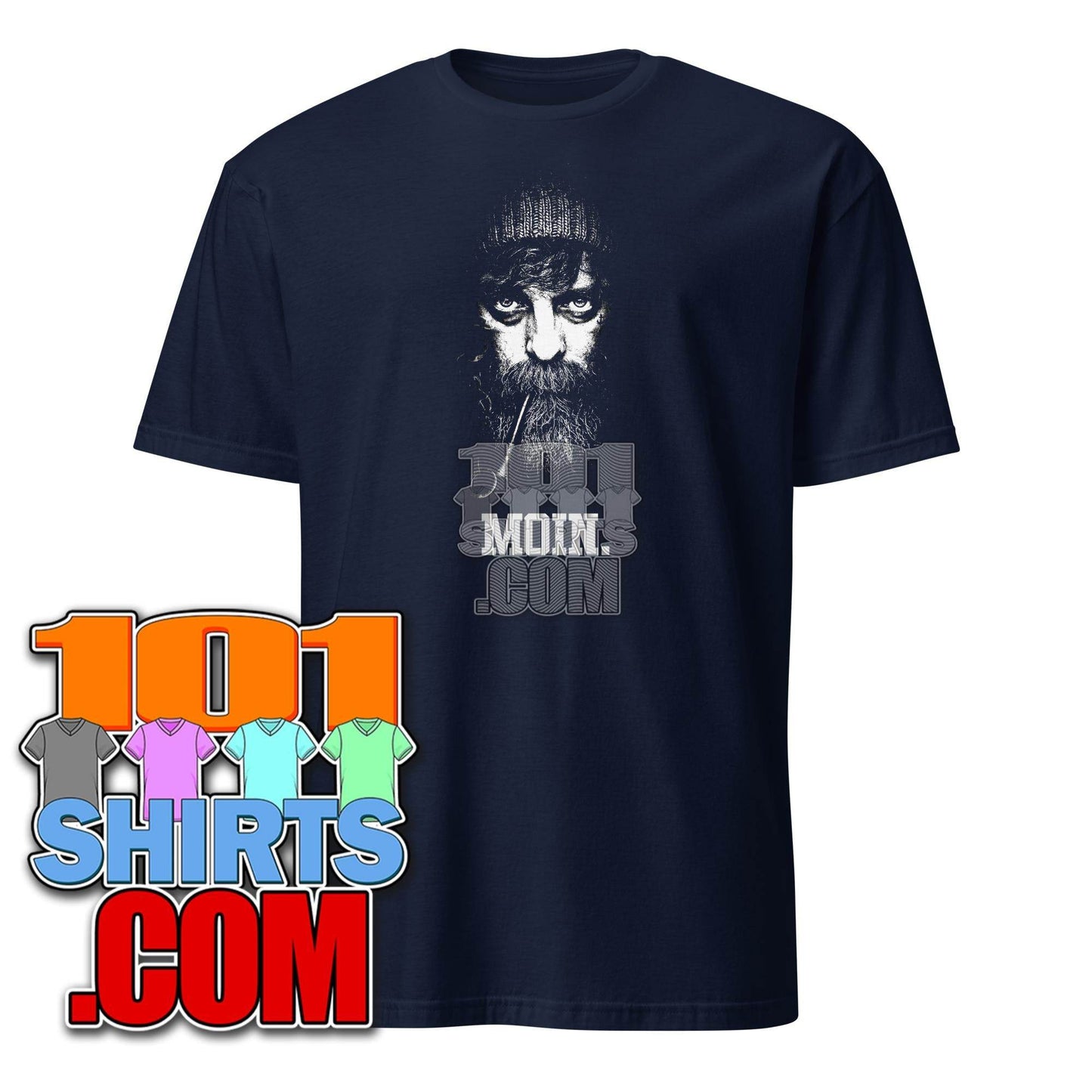 Moin Nordlicht Norddeutsch Hamburg Kapitän Seebär T-Shirt - 101SHIRTS