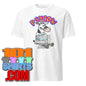 101SHIRTS Psycho Cow Graphic Tee - Funny Cartoon T-Shirt - 101SHIRTS