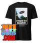 I want to believe Flying Vinyl Music LP X-Files Poster Funny T-Shirt - 101SHIRTS