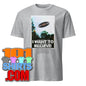 I want to believe Flying Vinyl Music LP X-Files Poster Funny T-Shirt - 101SHIRTS