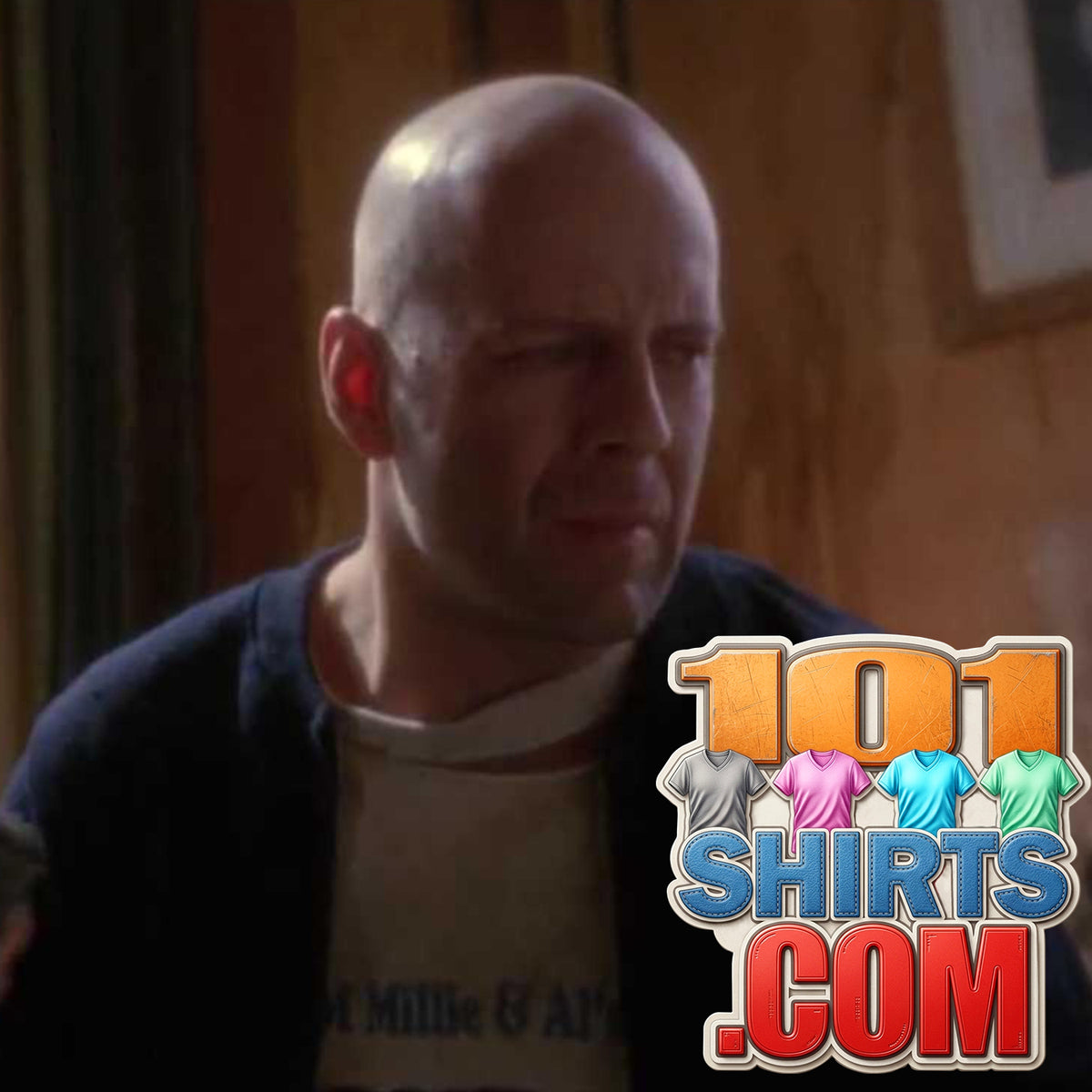 12 Monkeys Movie 1995 Bruce Willis One of Millie & Al’s Bunch Chris T-Shirt