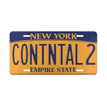 John Wick Movie CONTNTAL 2 Continental Hotel New York Empire State license plate