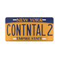 John Wick Movie CONTNTAL 2 Continental Hotel New York Empire State license plate