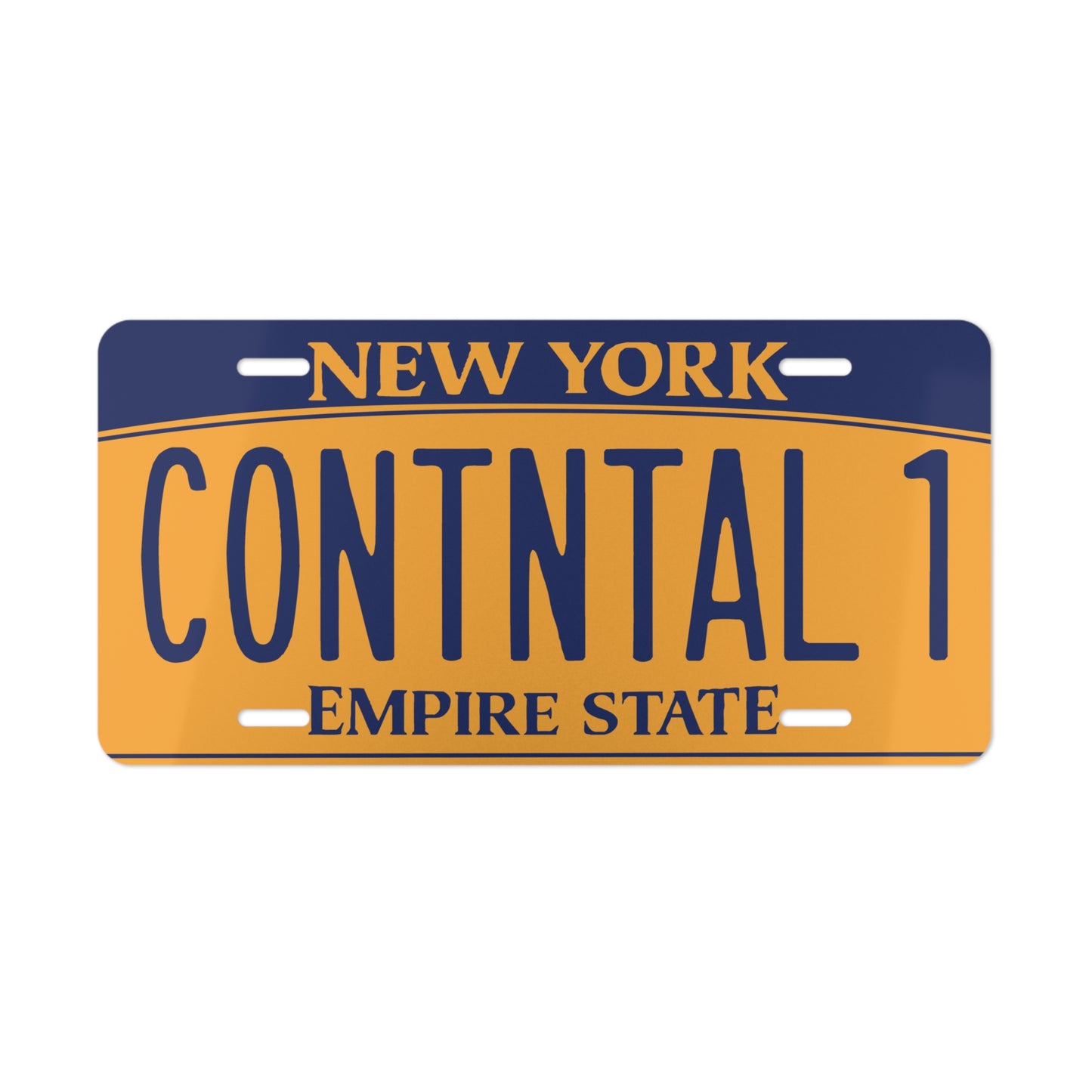 John Wick Movie CONTNTAL 1  Continental Hotel New York Empire State license plate