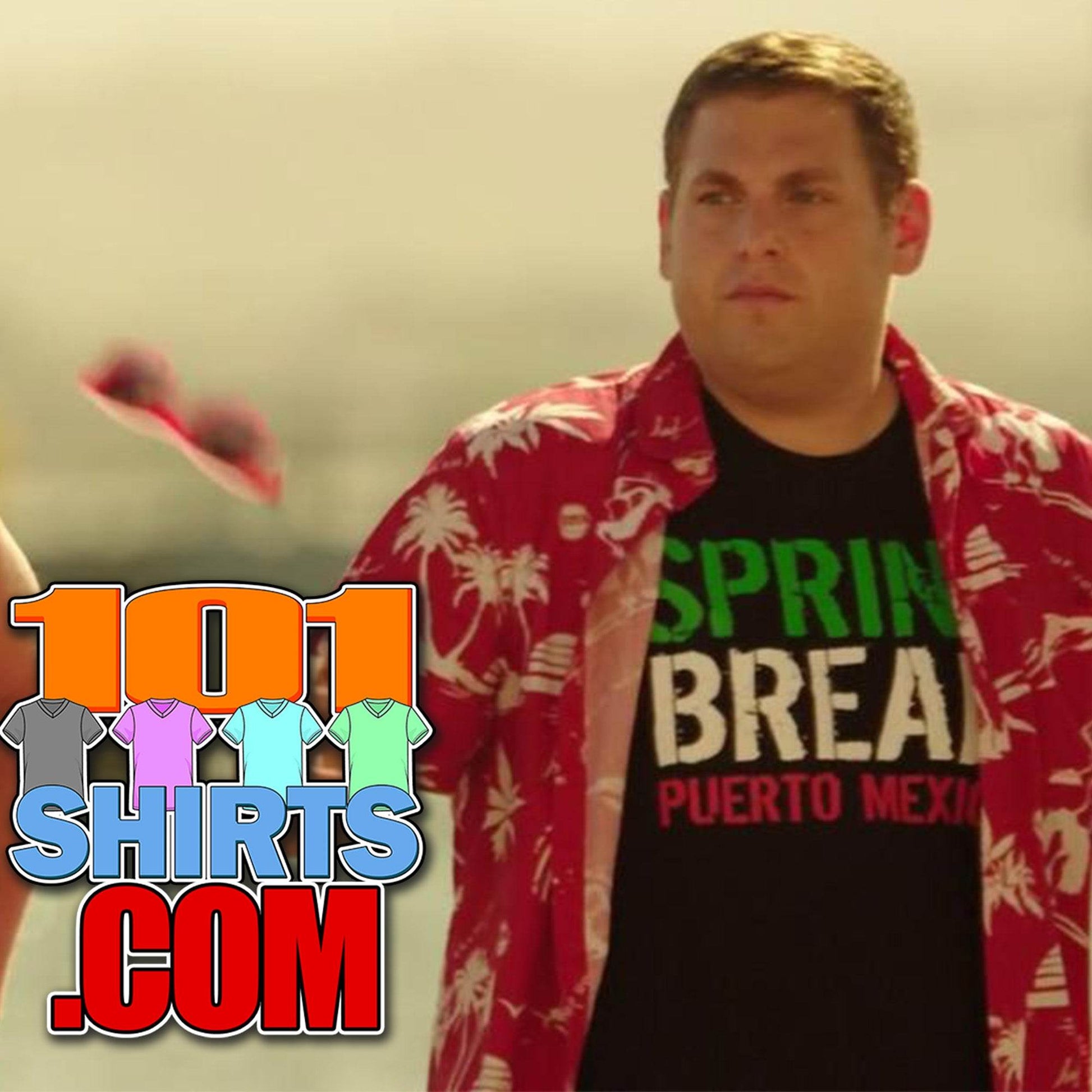 22 Jump Street Movie Tee 2014 SPRING BREAK PUERTO MEXICO T-Shirt - 101SHIRTS