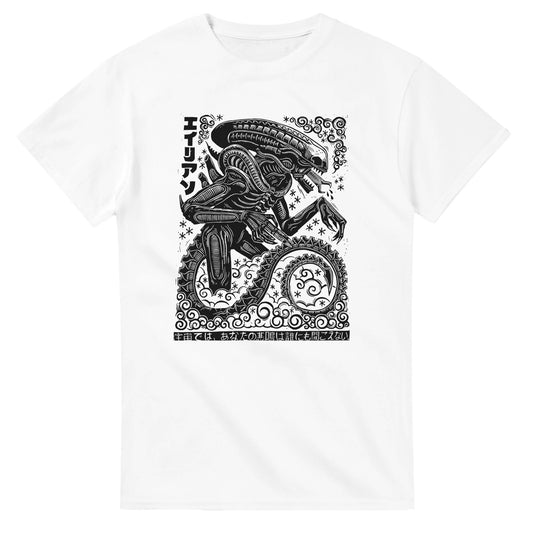 Alien Xenomorph Japaese Art T-Shirt