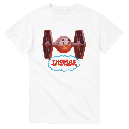 Thomas The Tie Fighter Funny Thomas the Tank Engine Parody T-Shirt