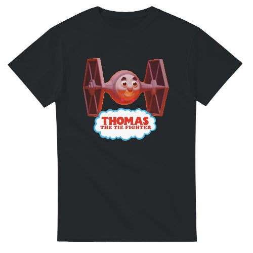 Thomas The Tie Fighter Funny Thomas the Tank Engine Parody T-Shirt
