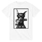 Dior Doberman Dog Black White Photo Art Cool Animal Design T-Shirt