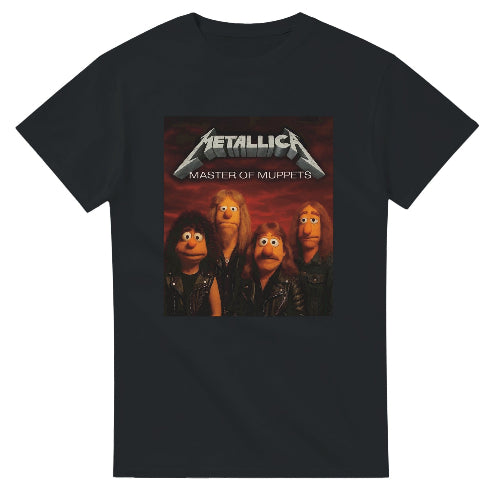 MASTER OF MUPPETS T-Shirt Funny Metallica Parody Gift Tee