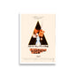 A Clockwork Orange Stanley Kubrick Movie Japan Illustration Japanese Art Print Poster A1