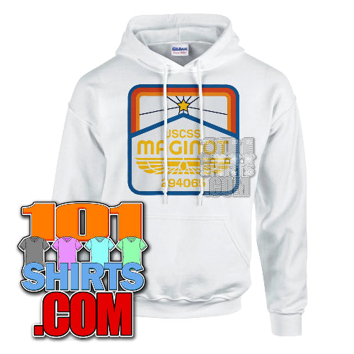 Alien Earth USCSS MAGINOT Spaceship Logo Hoodie
