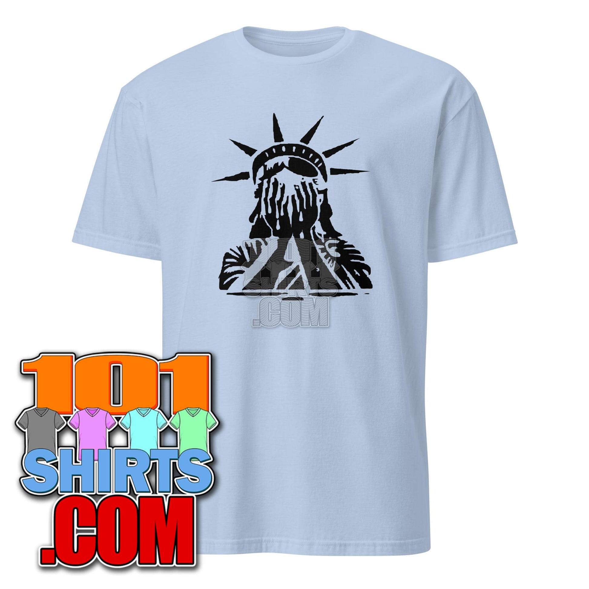America Statue of Liberty Crying Anti Trump Resist T-shirt