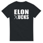 Anti Elon Musk Tee Elon Sucks Xucks X Funny Sayings T-Shirt