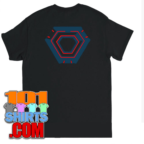 Ares Movie Recognizer Flying Grid Craft Nine Inch Nails Logo T-Shirt