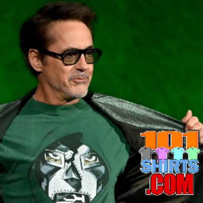 Avangers Doomsday CinemaCon 2026 Robert Downey Jr. Dr. Doom T-Shirt