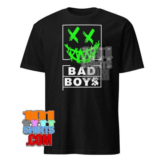 BAD BOYS Statement T-Shirt - Edgy Urban Fashion Tee for Trendsetters - 101SHIRTS