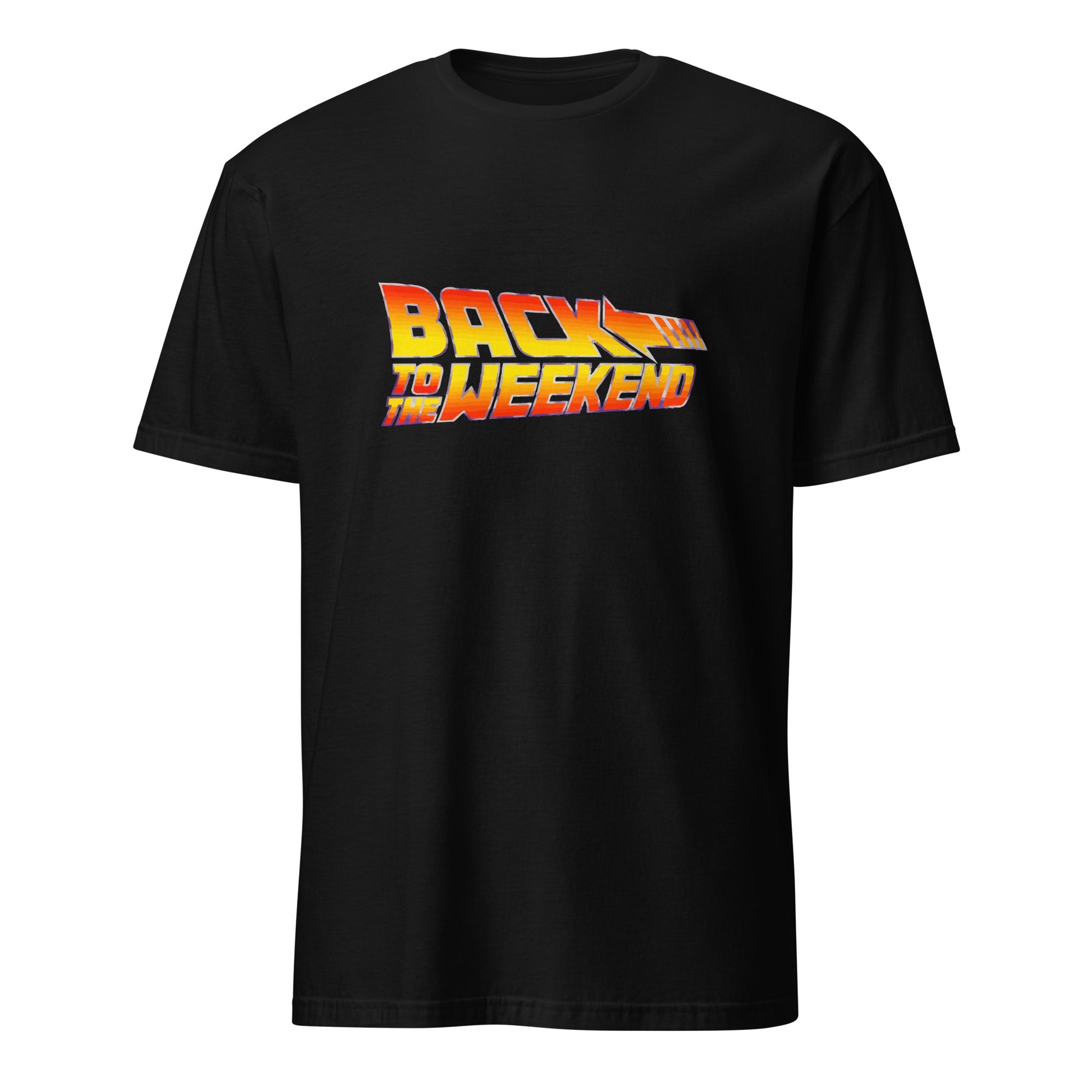 Back to the Weekend Funny 80s Back to the Future Movie Parody T-Shirt