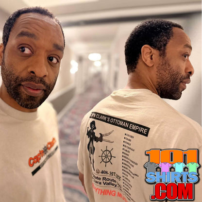 Backrooms Movie Capt'n Clark's Ottoman Empire Logo Commercial T-Shirt