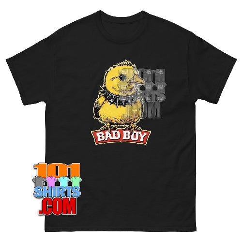 Bad Boy Chick T-Shirt Edgy Baby Bird Tee Spiked Collar Chick Gift