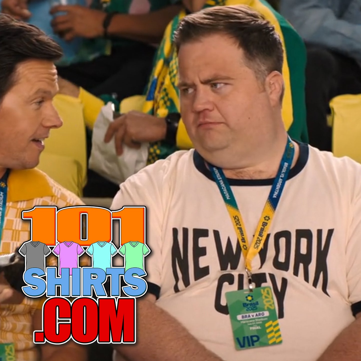 Balls Up Movie 2026 Paul Walter Hauser Elijah New York City Ringer T-Shirt