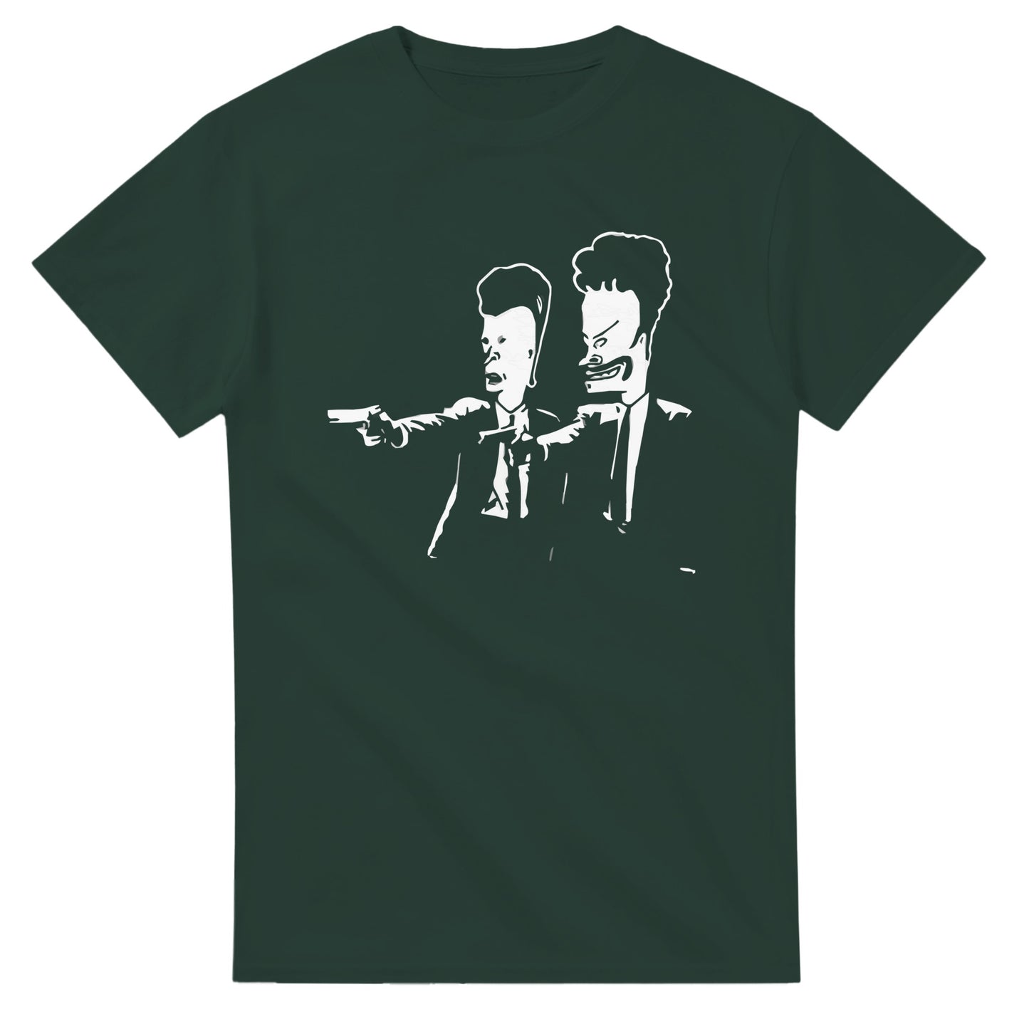 Beavis and Butt-Head MTV Pulp Fiction Movie Vincent Vega Jules Winnfield Parody Funny T-Shirt