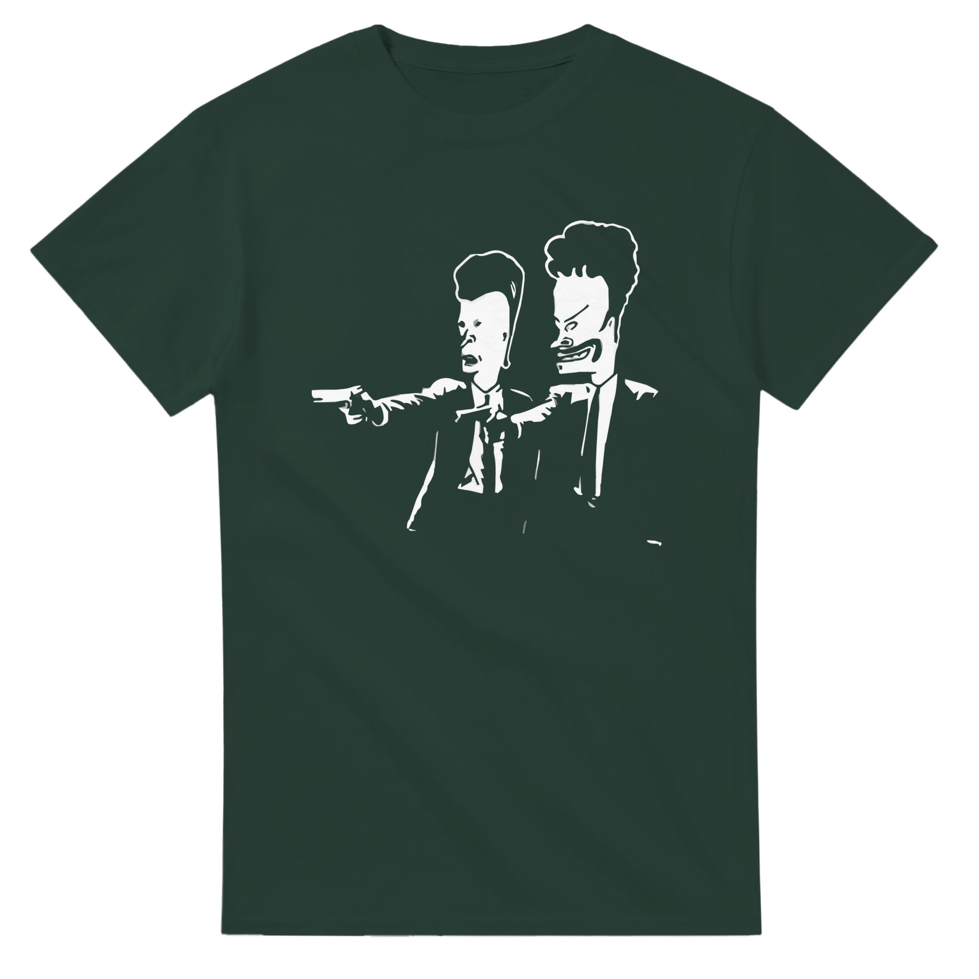 Beavis and Butt-Head MTV Pulp Fiction Movie Vincent Vega Jules Winnfield Parody Funny T-Shirt