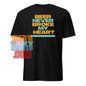"Beer Never Broke My Heart" Funny Beer Lover T-Shirt - Perfect for Pub & Party Tee