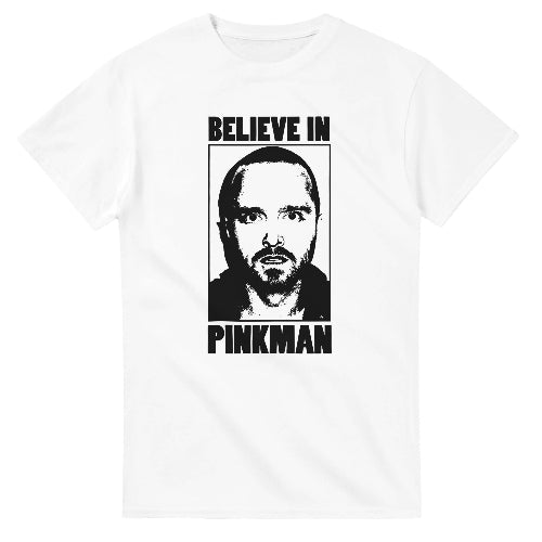 Believe In Pinkman T-Shirt Breaking Bad Jesse Tee