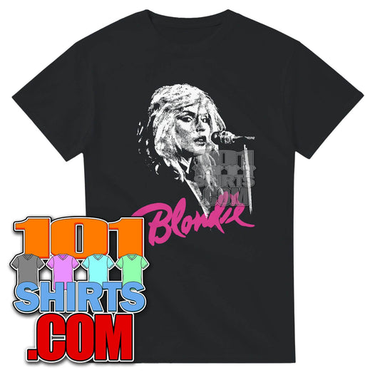 Blondie Vintage T-Shirt - Iconic Debbie Harry Music Fashion for Rock and New Wave Fans Tee - 101SHIRTS