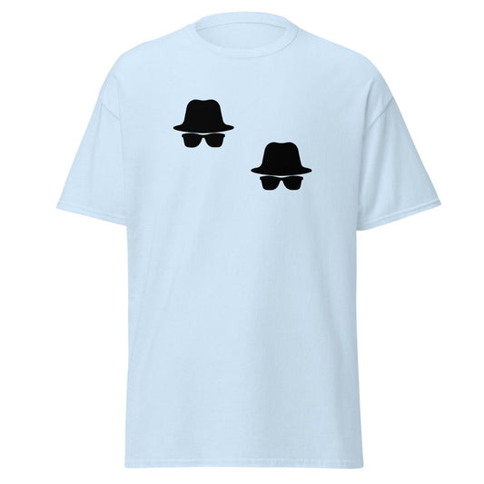 Blues Brothers Movie Heads and Sunglasses Silhouette Funny 101 Shirts com T-Shirt - 101SHIRTS