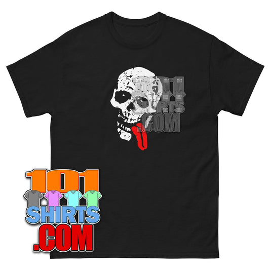 Breaking Bad TV Series Tee Skull Tongue Jesse Pinkman Black T-Shirt - 101SHIRTS