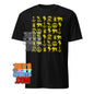 Breaking Bad TV Show Tee Jesse Pinkmann Aaron Paul Yellow Icons T-Shirt - 101SHIRTS
