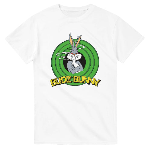 Budz Bunny T-Shirt | Funny Stoner Cartoon Weed Cannabis Tee