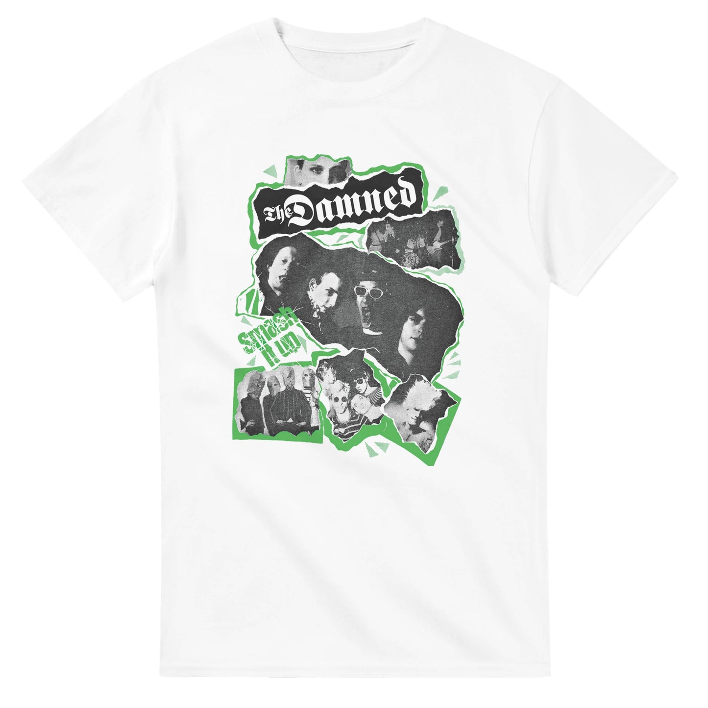 Bumblebee Movie Char­lie Wat­son Hailee Ste­in­feld The Damned SMASH IT UP 1980 White T-Shirt