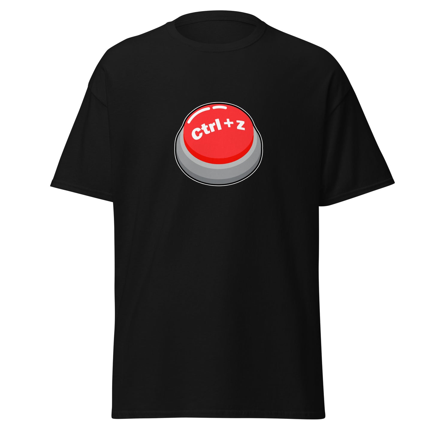 CTRL+Z Computer Emergency Return Button Funny T-Shirt 101 Shirts.com