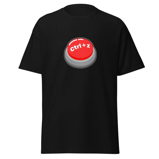 CTRL+Z Computer Emergency Return Button Funny T-Shirt 101 Shirts.com - 101SHIRTS